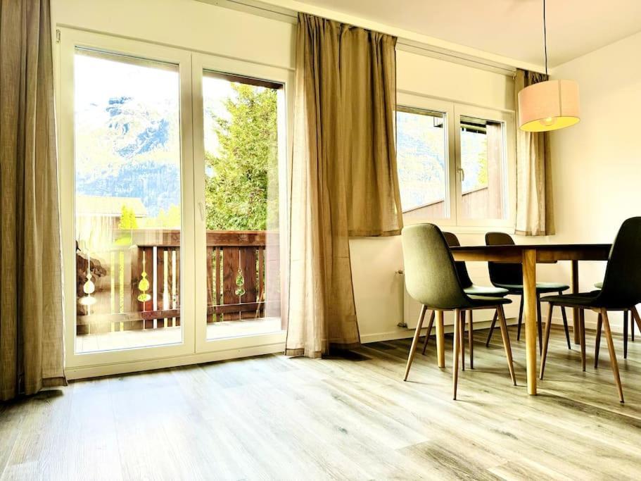 Bellevue & Classy Mountain View Apartment Kandersteg Exterior photo